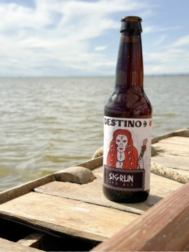Sigrun, cerveza vikinga de cerveza Destino